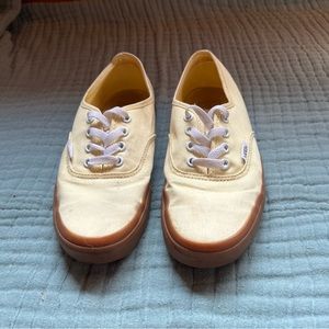 Vans Yellow Canvas Sneakers Women’s Size 6